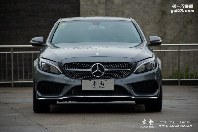 奔馳C200升級(jí)輪轂，輪胎，中網(wǎng)，F(xiàn)ELLA剎車-湖南專業(yè)奔馳改裝俱樂部
