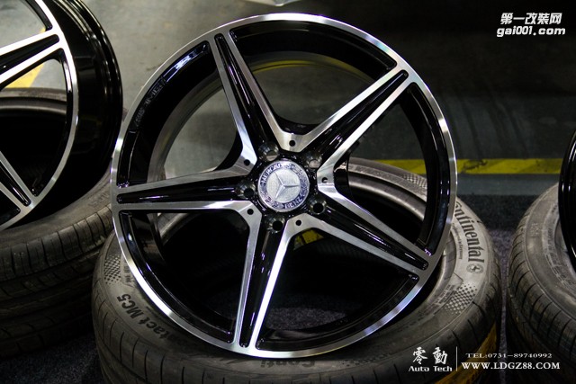 奔馳C200升級(jí)輪轂，輪胎，中網(wǎng)，F(xiàn)ELLA剎車-湖南專業(yè)奔馳改裝俱樂部