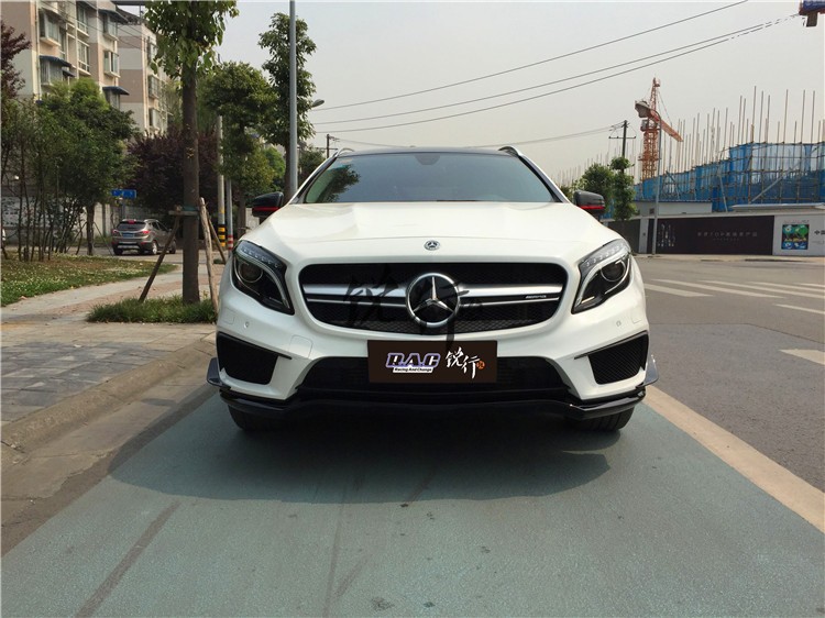 成都銳行奔馳GLA級(jí)改裝GLA45 AMG款前后大包圍