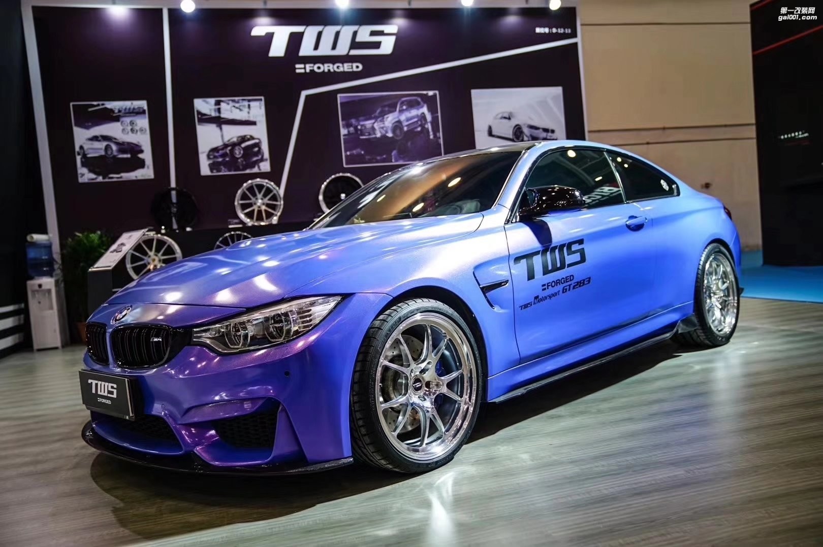 全新展車拆下，全精拋日本  TWS 最新款 GT283    20寸 9.5J ET22 10.5J ET35 5-120 鍛造