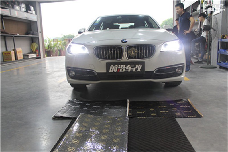 十堰汽車音響改裝-寶馬525升級(jí)意大利ATI悠揚(yáng)6.3