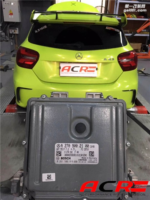 【體會】奔馳A45 AMG 刷ecu動力升級 排氣更渾厚有力！