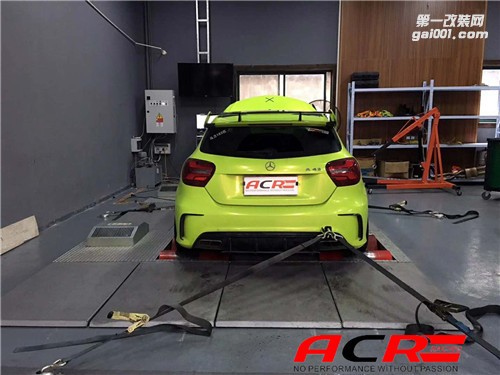 【體會】奔馳A45 AMG 刷ecu動力升級 排氣更渾厚有力！