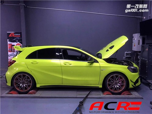 【體會】奔馳A45 AMG 刷ecu動力升級 排氣更渾厚有力！