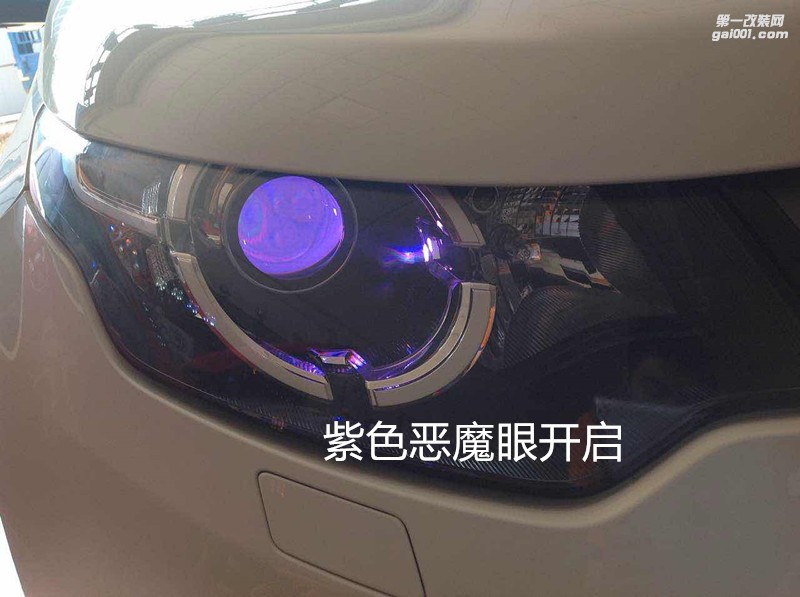 廣州汽車改燈 路虎發(fā)現(xiàn)神行大燈升級(jí)海拉5雙光透鏡+德國(guó)飛利浦套裝