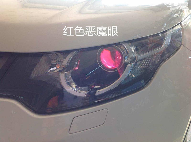 廣州汽車改燈 路虎發(fā)現(xiàn)神行大燈升級(jí)海拉5雙光透鏡+德國(guó)飛利浦套裝