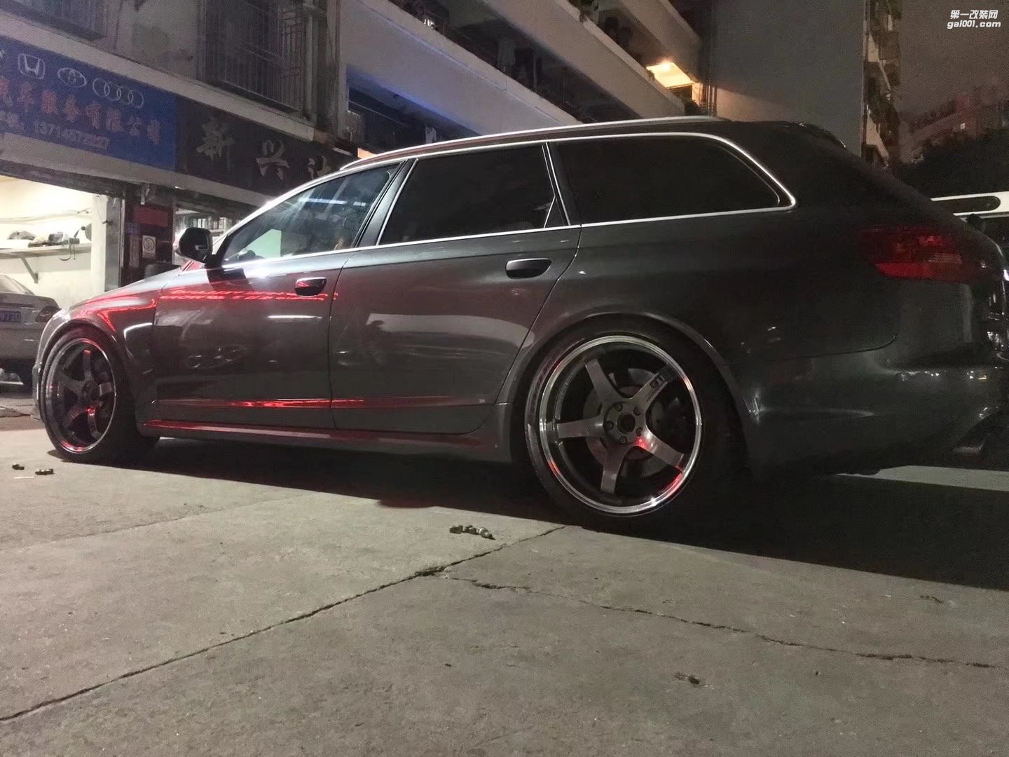奧迪RS6 ，換 全新 橫濱GT 20寸 完工！