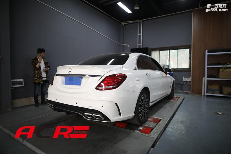 【萌翻】奔馳C200L 2.0T 刷ecu動力升級 改善挺不錯的！