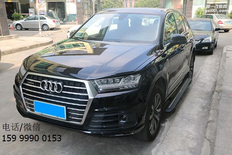 奧迪Q7加裝電動(dòng)踏板，拉風(fēng)又方便，值得你擁有！