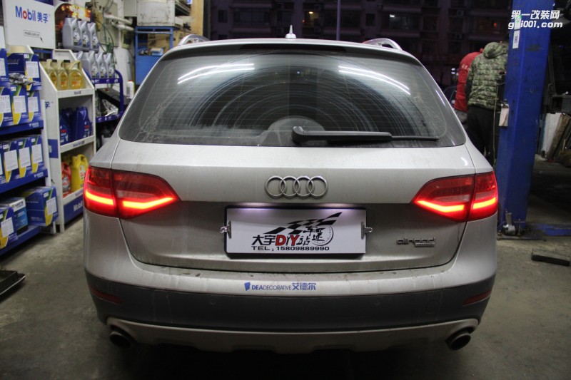 大宇車迷站 奧迪A4 ALLROAD改裝AP9040剎車+bilstein B12避震套裝