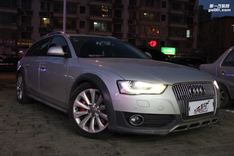 大宇車迷站 奧迪A4 ALLROAD改裝AP9040剎車+bilstein B12避震套裝
