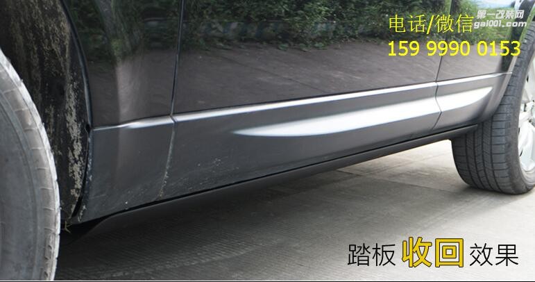 路虎攬勝運動版加裝電動踏板，這腳踏板感覺就是不一樣??！