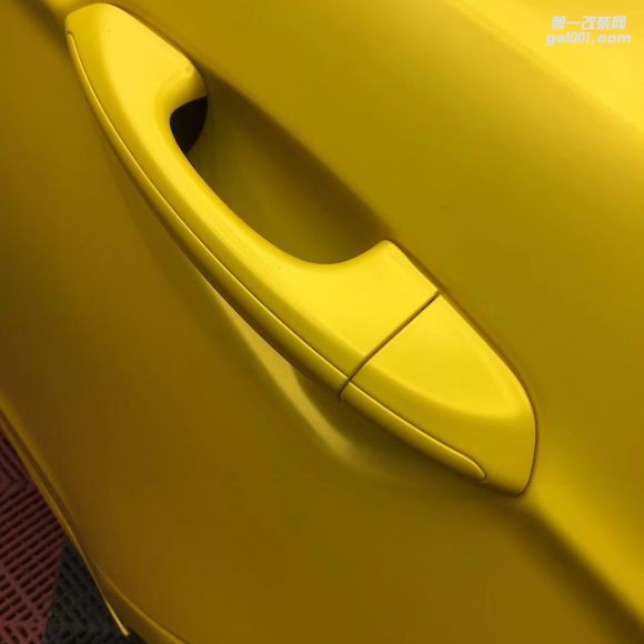 十堰車身改色福特電光黃改色膜 案例