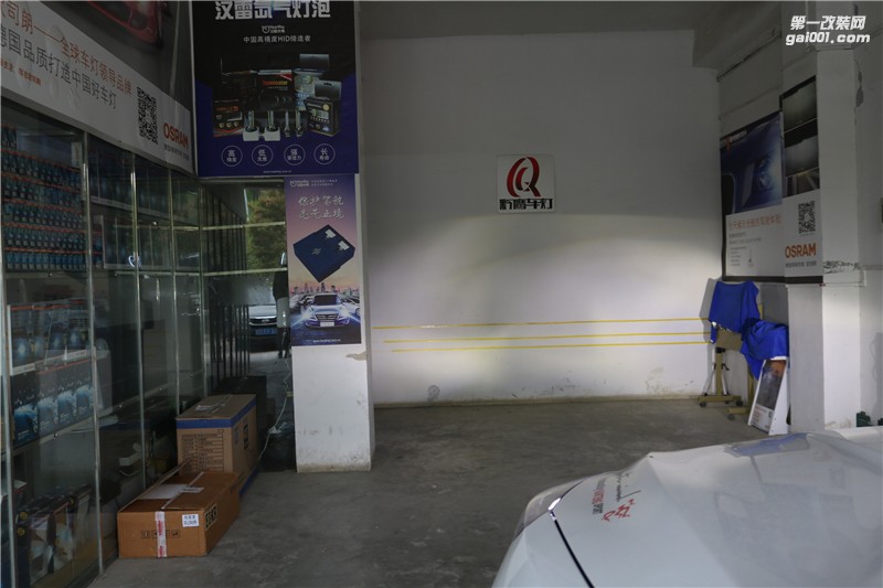 【漢騰X7】貴陽漢騰X7車燈改裝米石LED智能雙光透鏡/貴陽黔鷹車燈改裝