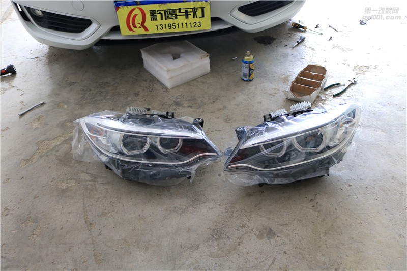 【寶馬二系】貴陽寶馬二系車燈改裝 低配升級高配大燈總成 貴陽黔鷹車燈 原廠電腦編程