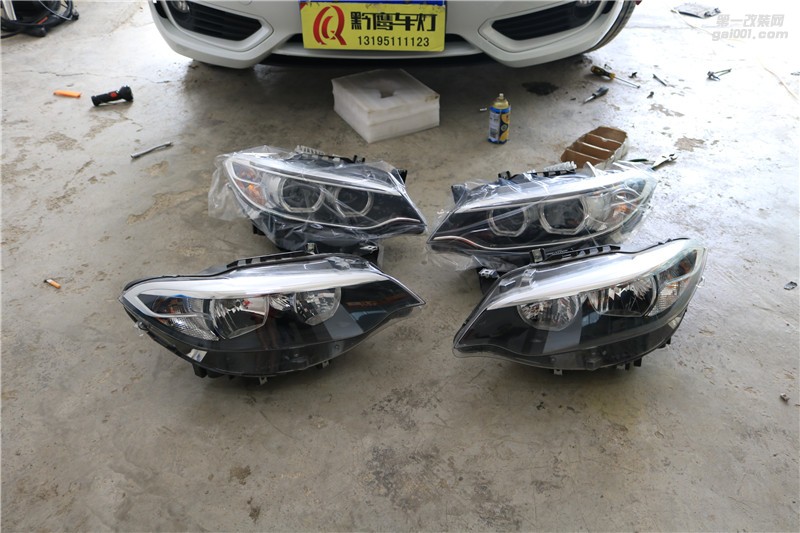 【寶馬二系】貴陽寶馬二系車燈改裝 低配升級高配大燈總成 貴陽黔鷹車燈 原廠電腦編程