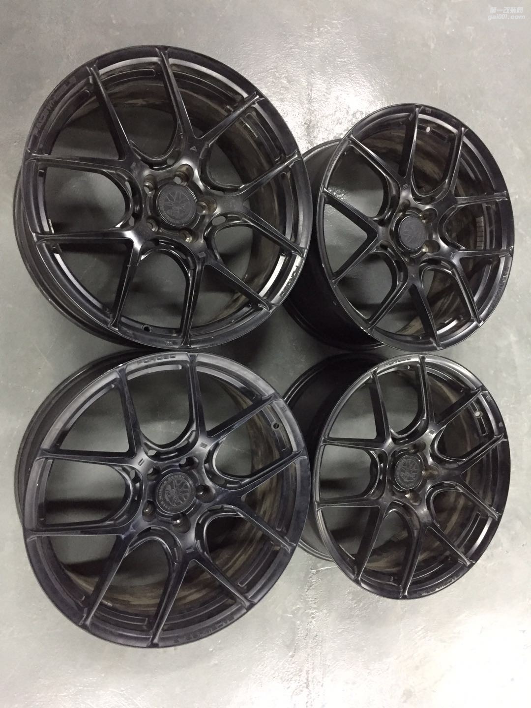 facewheels fw102 lw 改色作業(yè)