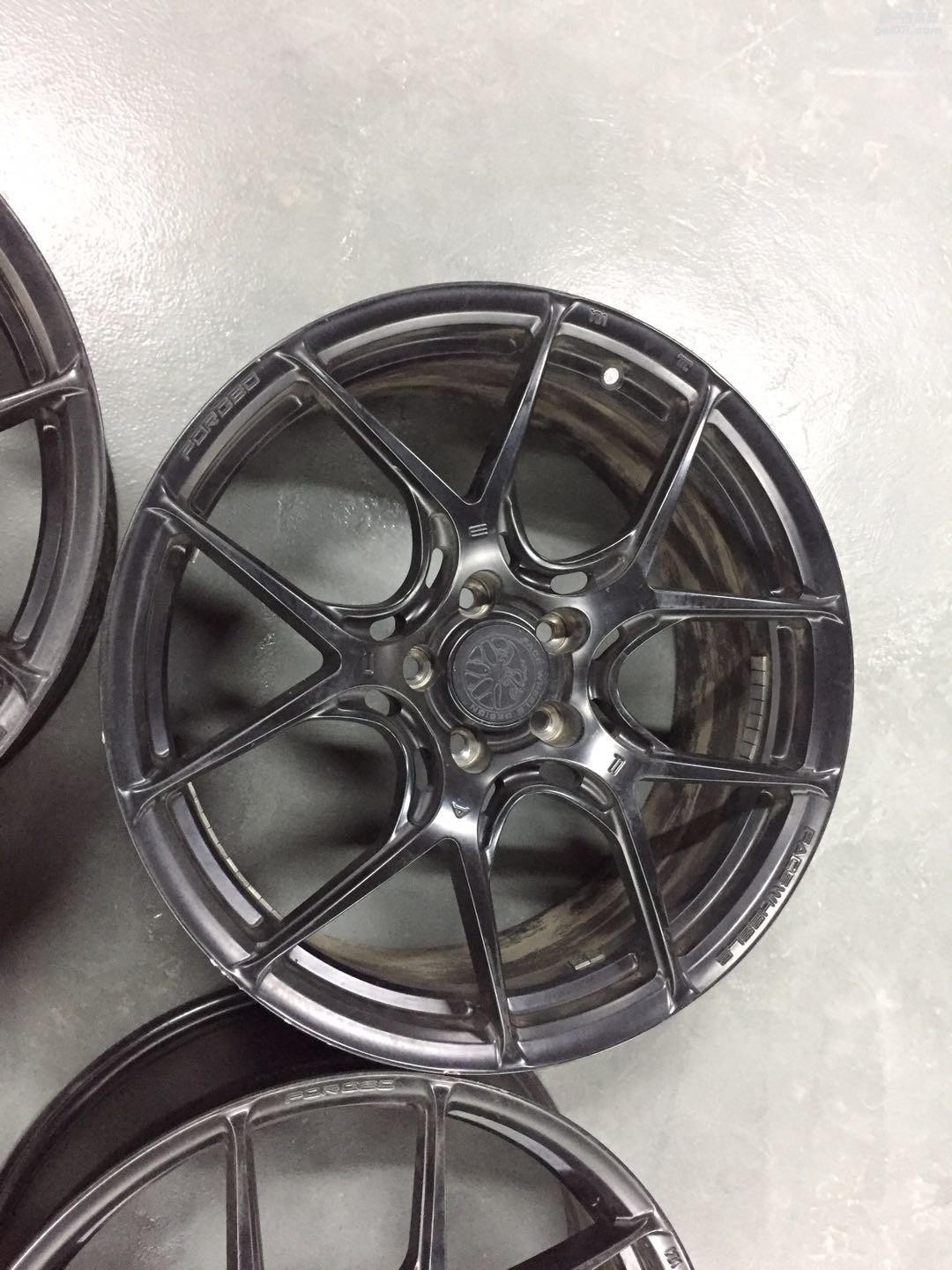 facewheels fw102 lw 改色作業(yè)