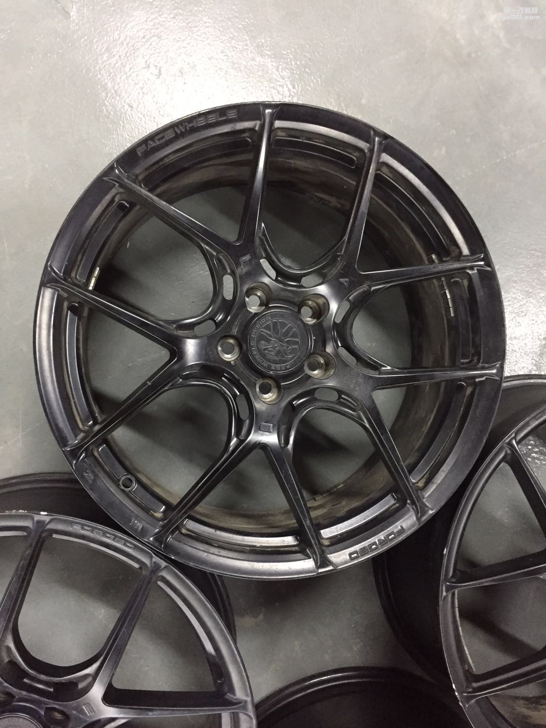 facewheels fw102 lw 改色作業(yè)