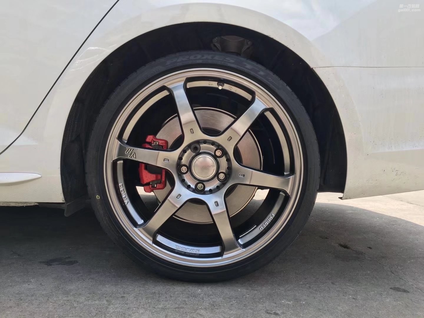 奧迪，換 RAYS G2 19寸 完工！