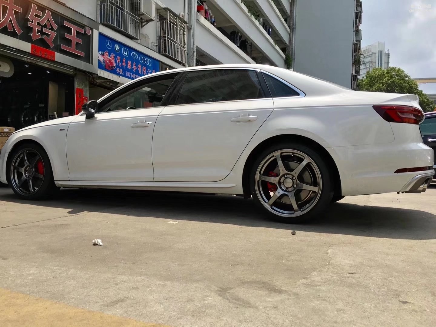 奧迪，換 RAYS G2 19寸 完工！