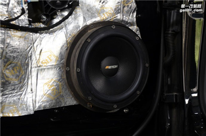 奧迪A4改裝ETON和ARC汽車音響 阿爾派DSP處理器