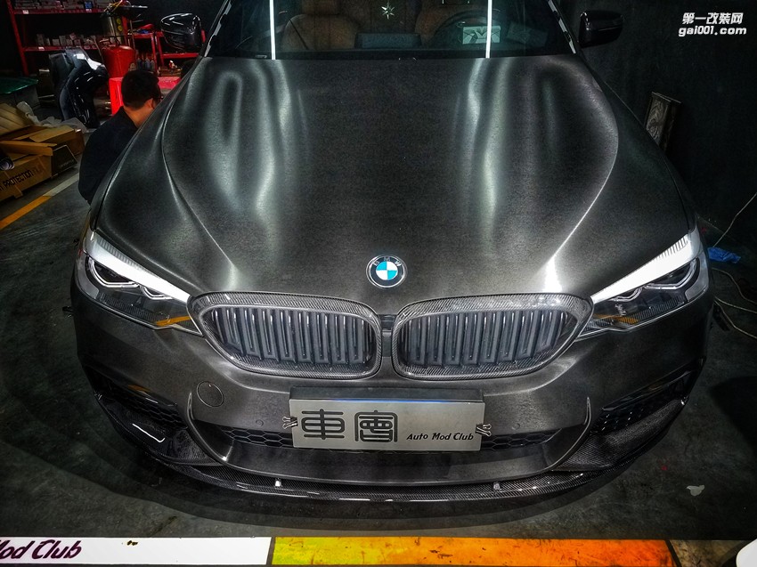 BMW 5系升级黑武士