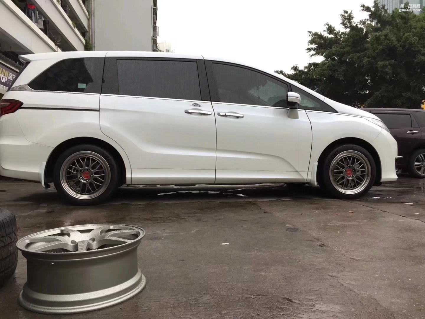 奧德賽， 換 18寸 BBS LM  ,PRODRIVE 完 工！