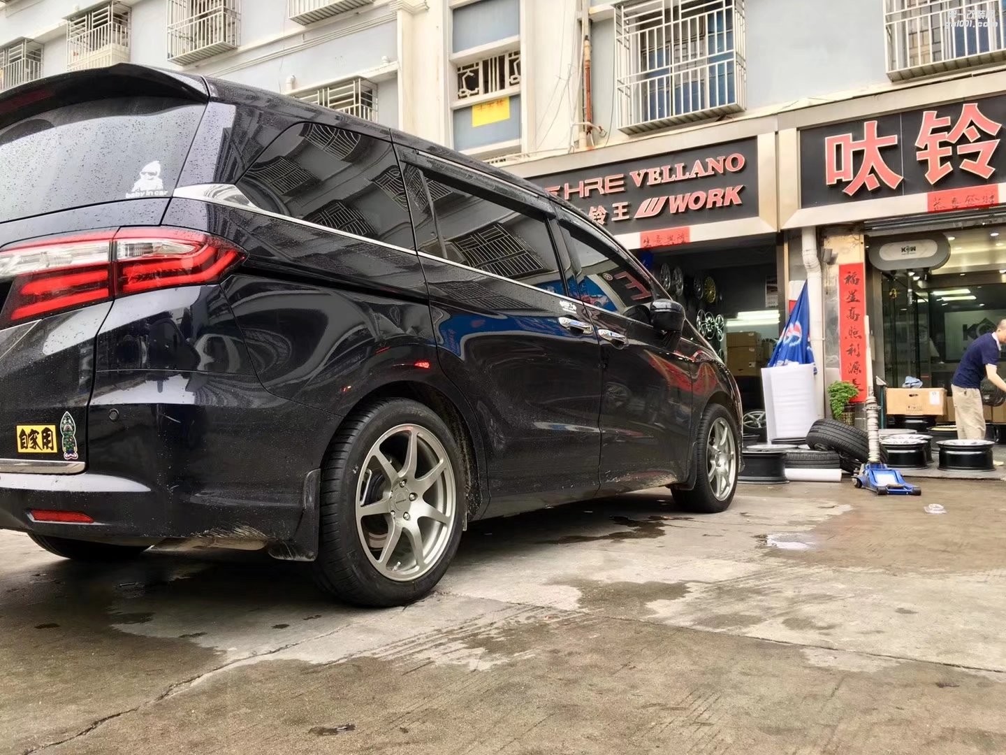 奧德賽， 換 18寸 BBS LM  ,PRODRIVE 完 工！