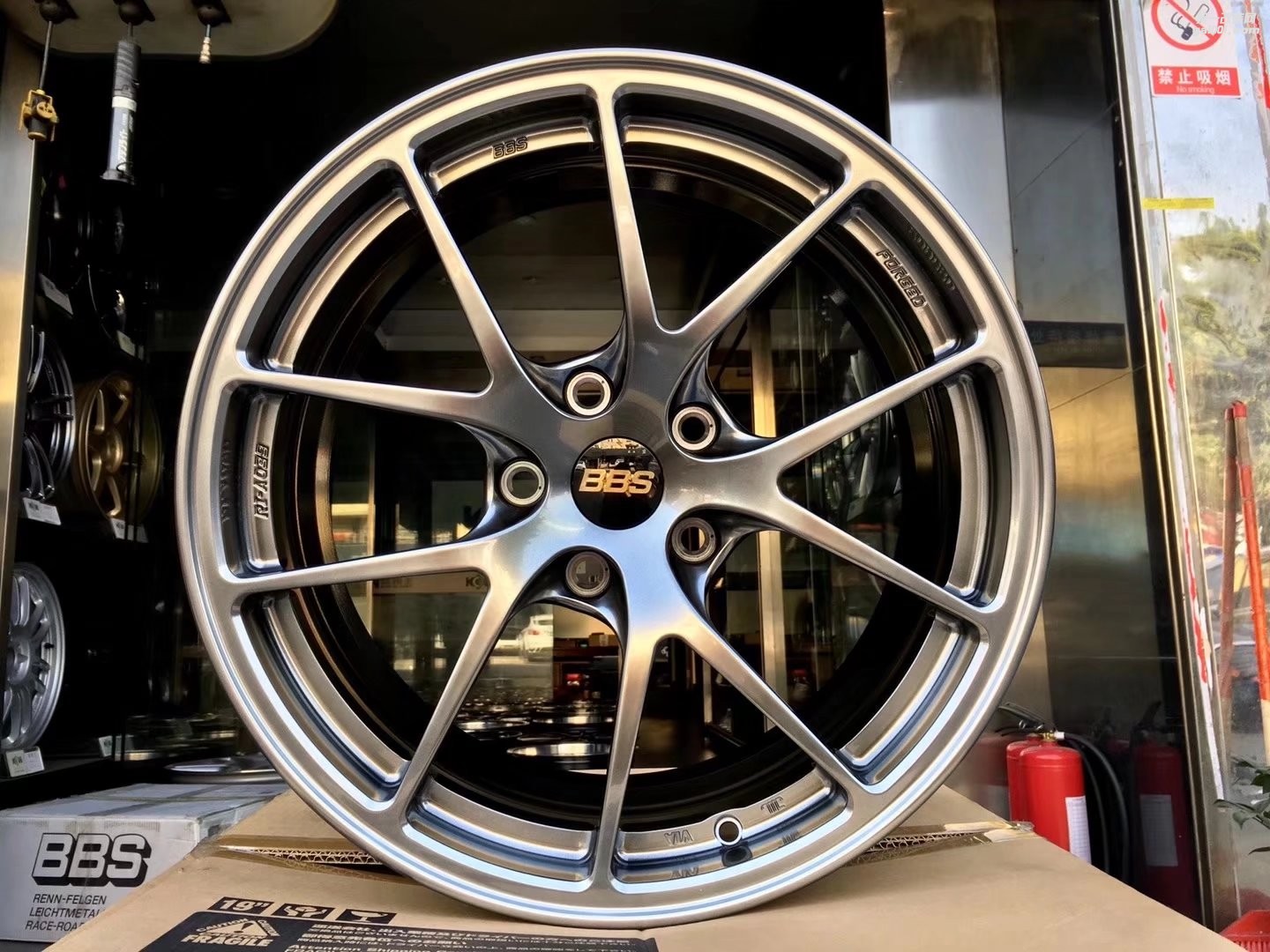 寶馬，換 全新 BBS RIA 完 工！