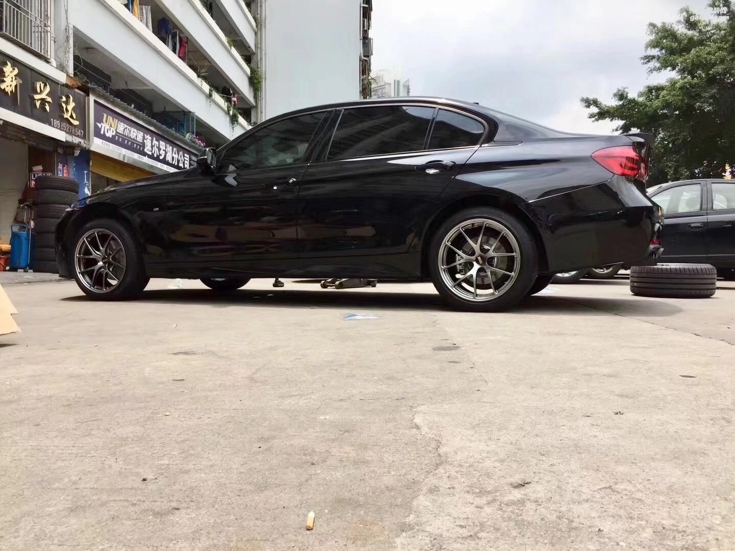 寶馬，換 全新 BBS RIA 完 工！