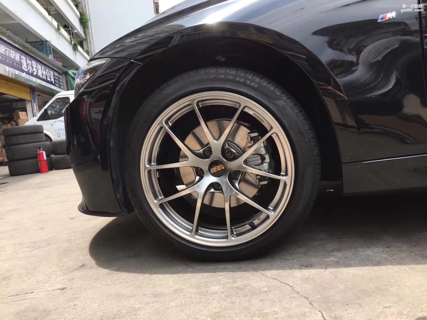 寶馬，換 全新 BBS RIA 完 工！