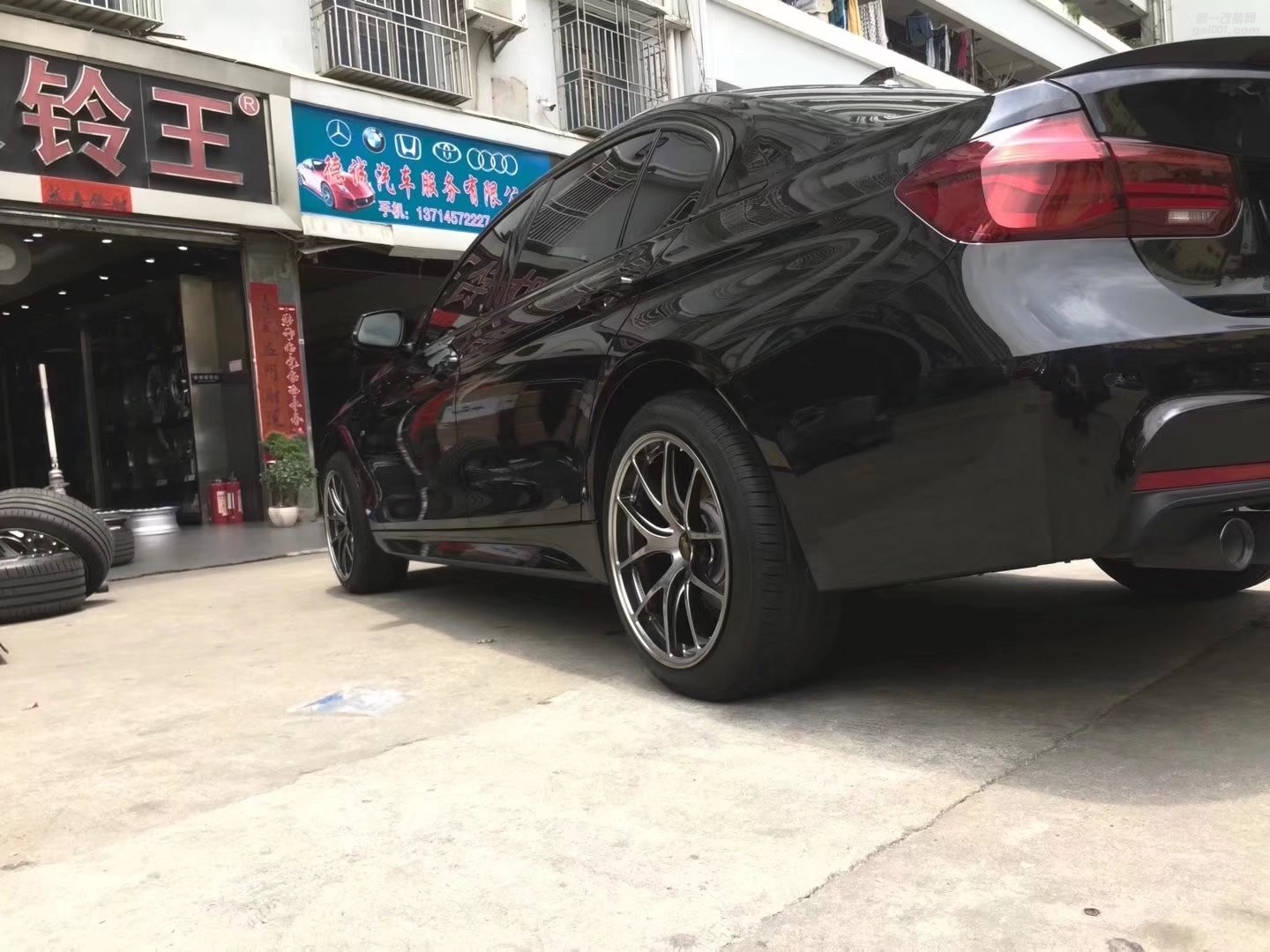 寶馬，換 全新 BBS RIA 完 工！