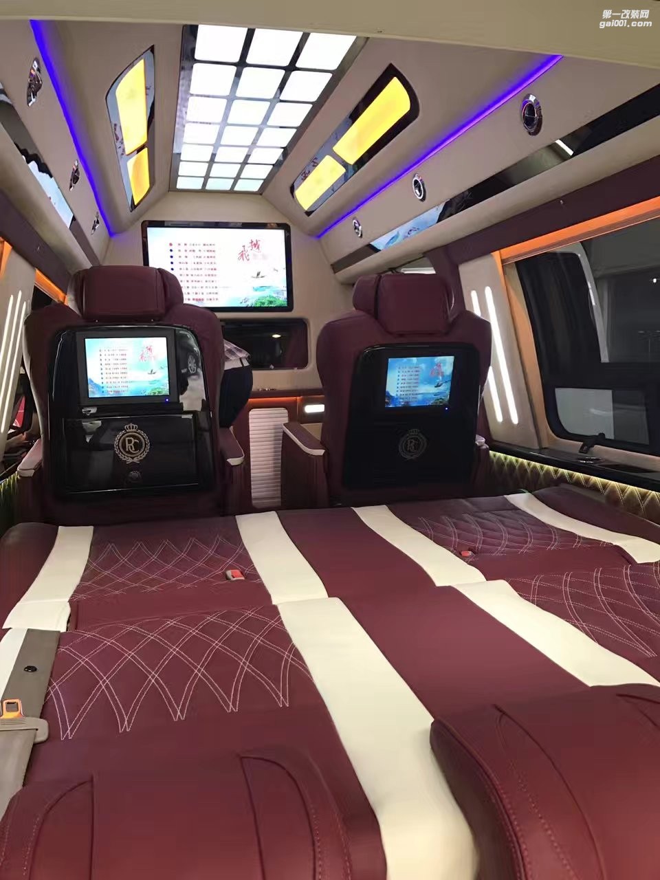 大通g10v80電動(dòng)門航空按摩座椅改裝