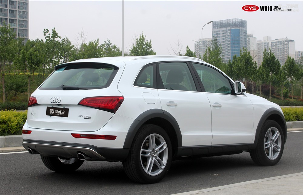 奧迪全車貼膜貝殼白—車衣裳河南省代施工中心