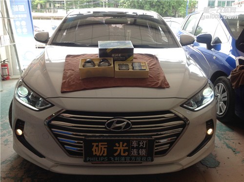 廣州最實(shí)力改燈店 現(xiàn)代領(lǐng)動(dòng)大燈升級(jí)NHK海拉5雙光透鏡+惡魔眼