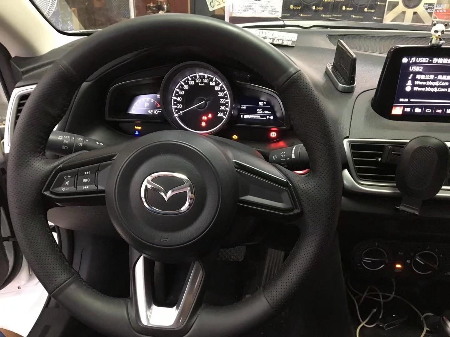 南寧汽車音響改裝馬自達(dá)昴科賽拉無損音響改裝+隔音改裝