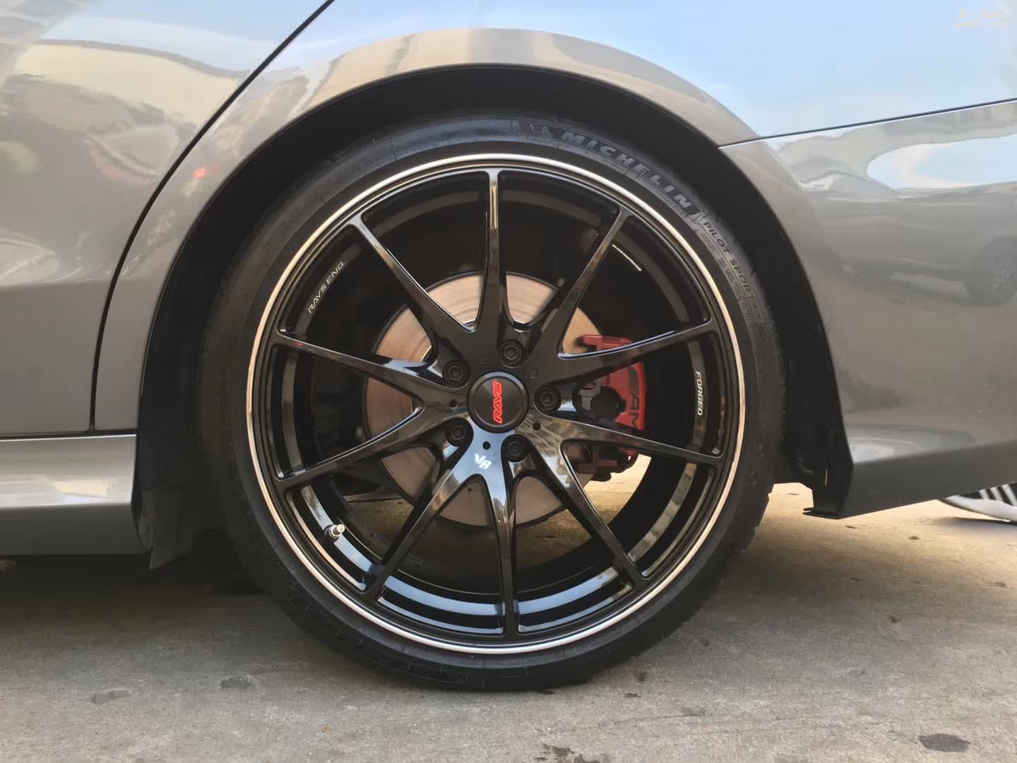 奔馳，換 全新 RAYS G25 完 工！