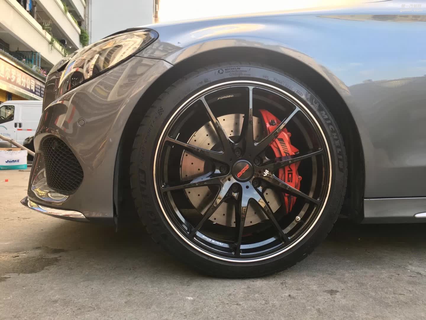 奔馳，換 全新 RAYS G25 完 工！