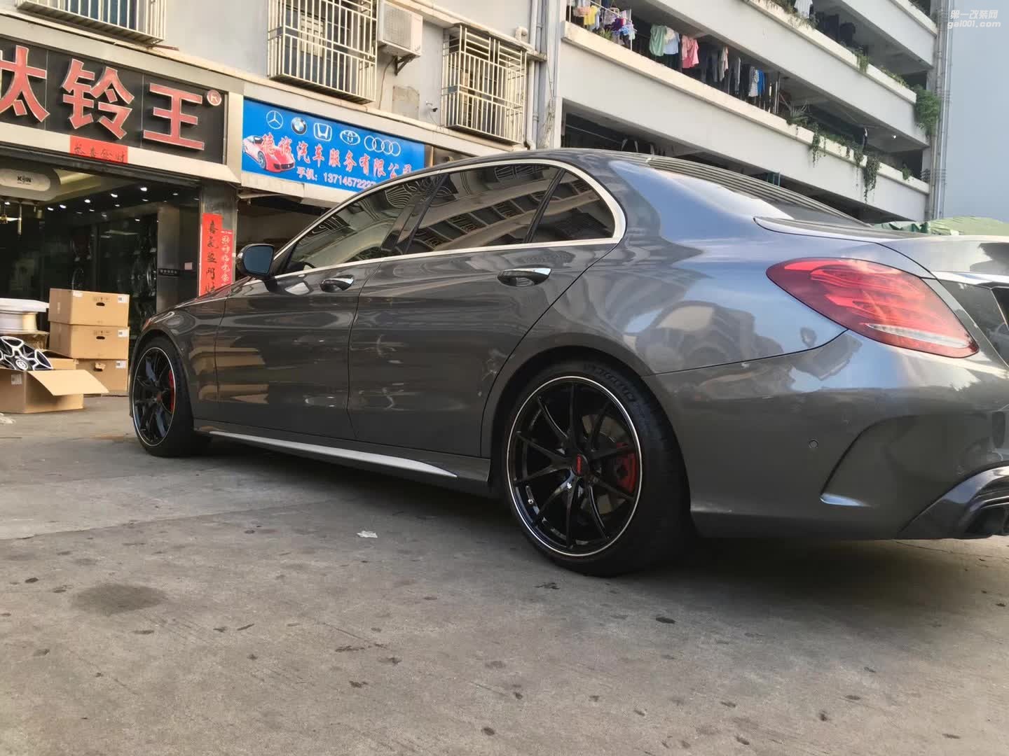 奔馳，換 全新 RAYS G25 完 工！