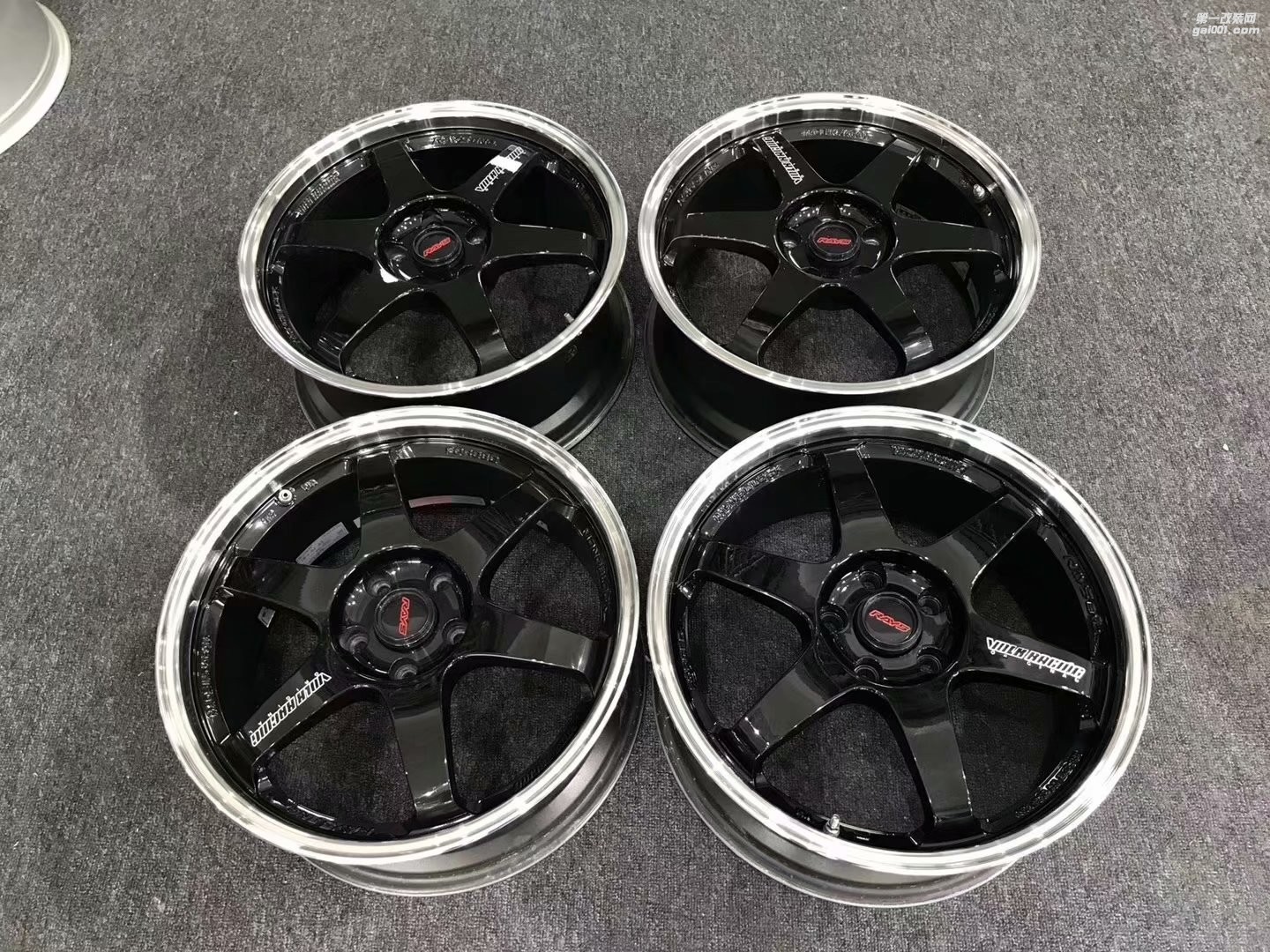大眾，換 RAYS TE37-TTA 完工！