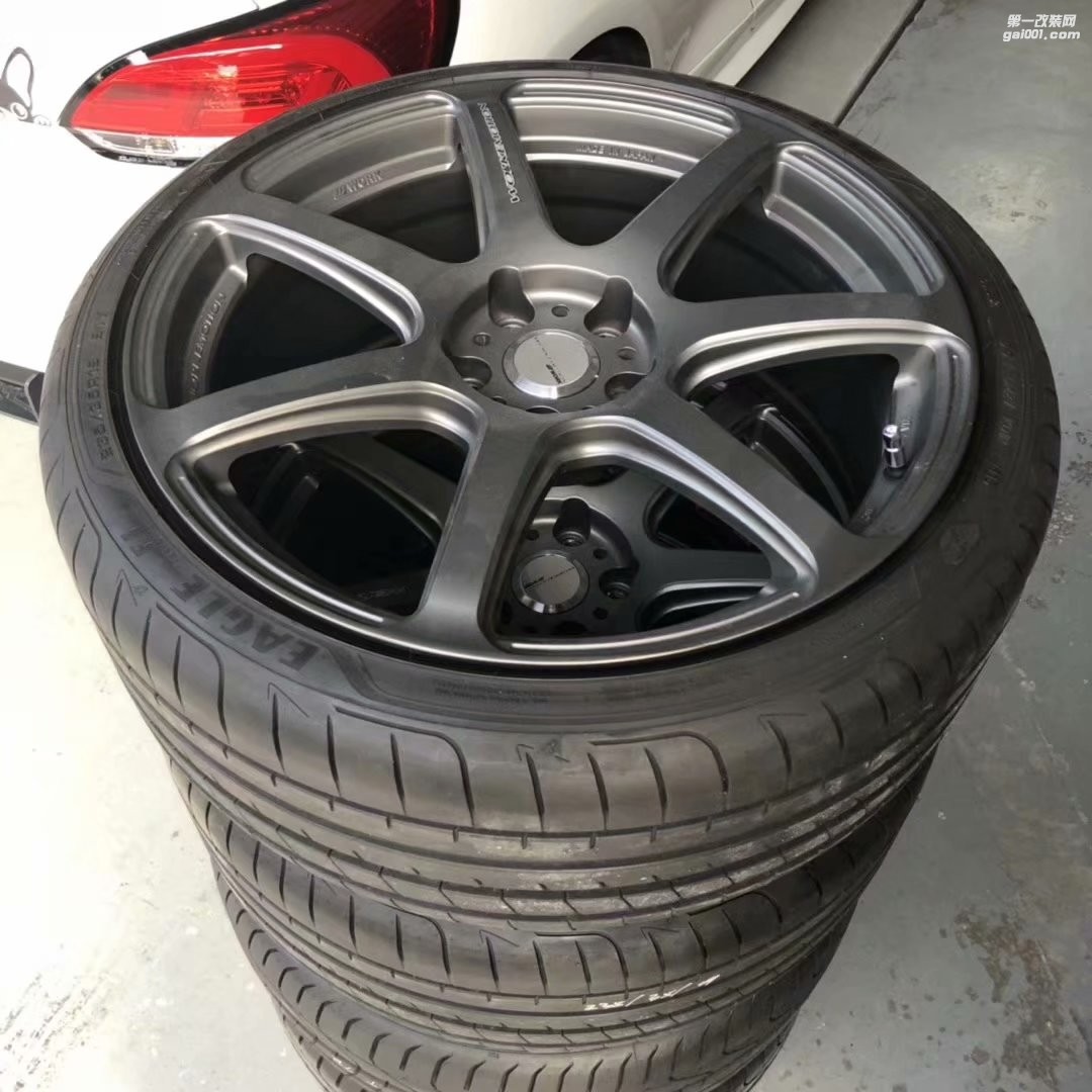 大眾，換 19寸 WORK 完工！