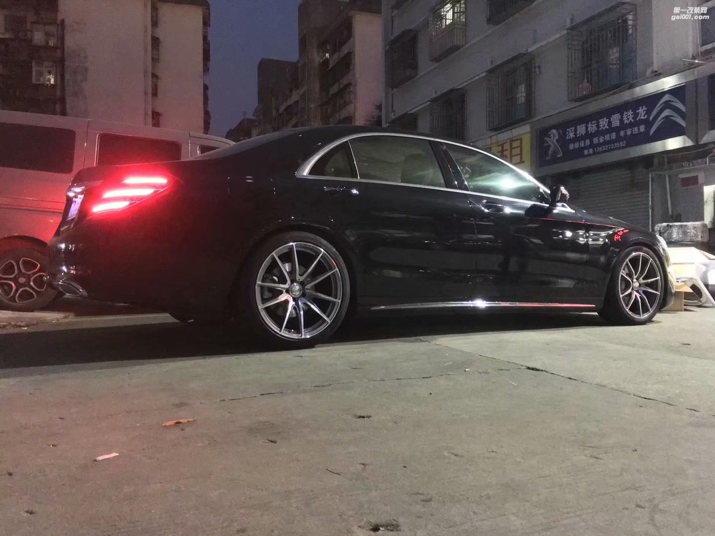 奔馳，換 私人定制鍛造 20寸 完工！