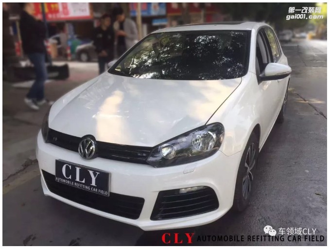 震驚！大眾高爾夫6竟能改成這樣，讓愛改裝車主都大為驚嘆！