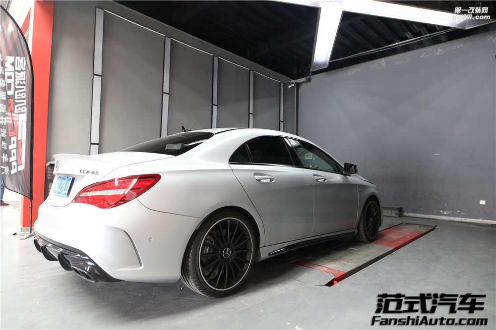 【分析】奔馳CLA45 AMG 2.0T 刷ecu動力升級 范式汽車性能強大無解！