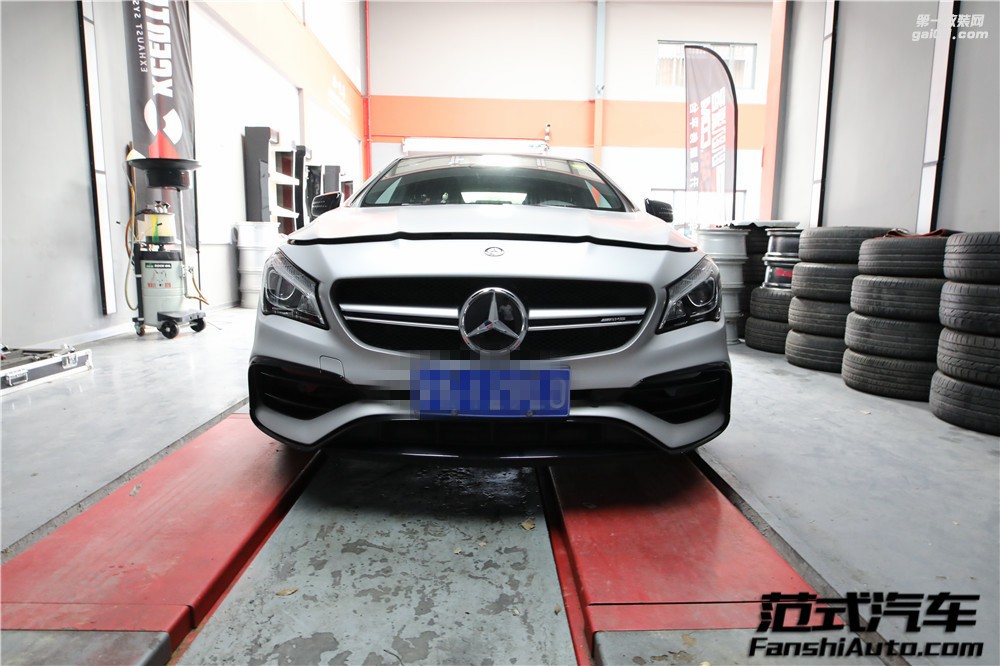 【分析】奔馳CLA45 AMG 2.0T 刷ecu動力升級 范式汽車性能強大無解！