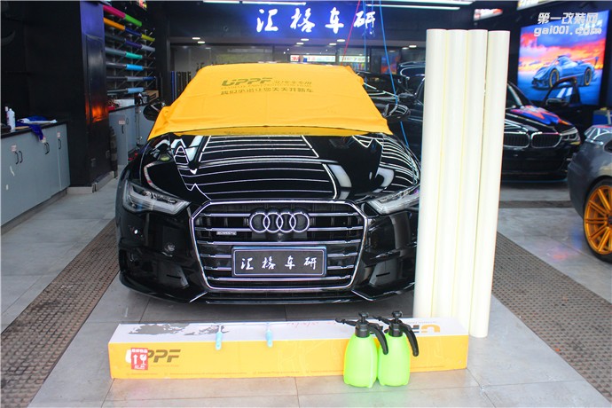 長沙汽車隱形車衣保護(hù)膜奧迪A6全車身UPPF防護(hù)刮劃漆面透明貼膜