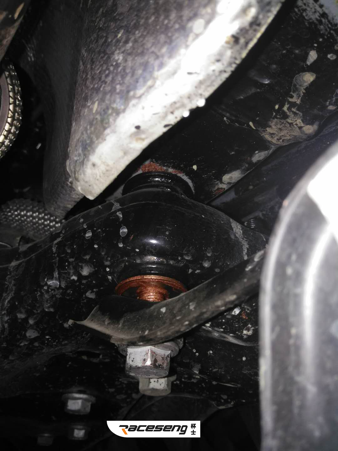 大眾途昂改裝瑞森raceseng底盤杯士強化底盤副車架襯套