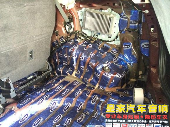 福特銳界大能全車隔音——郴州市皇家音響