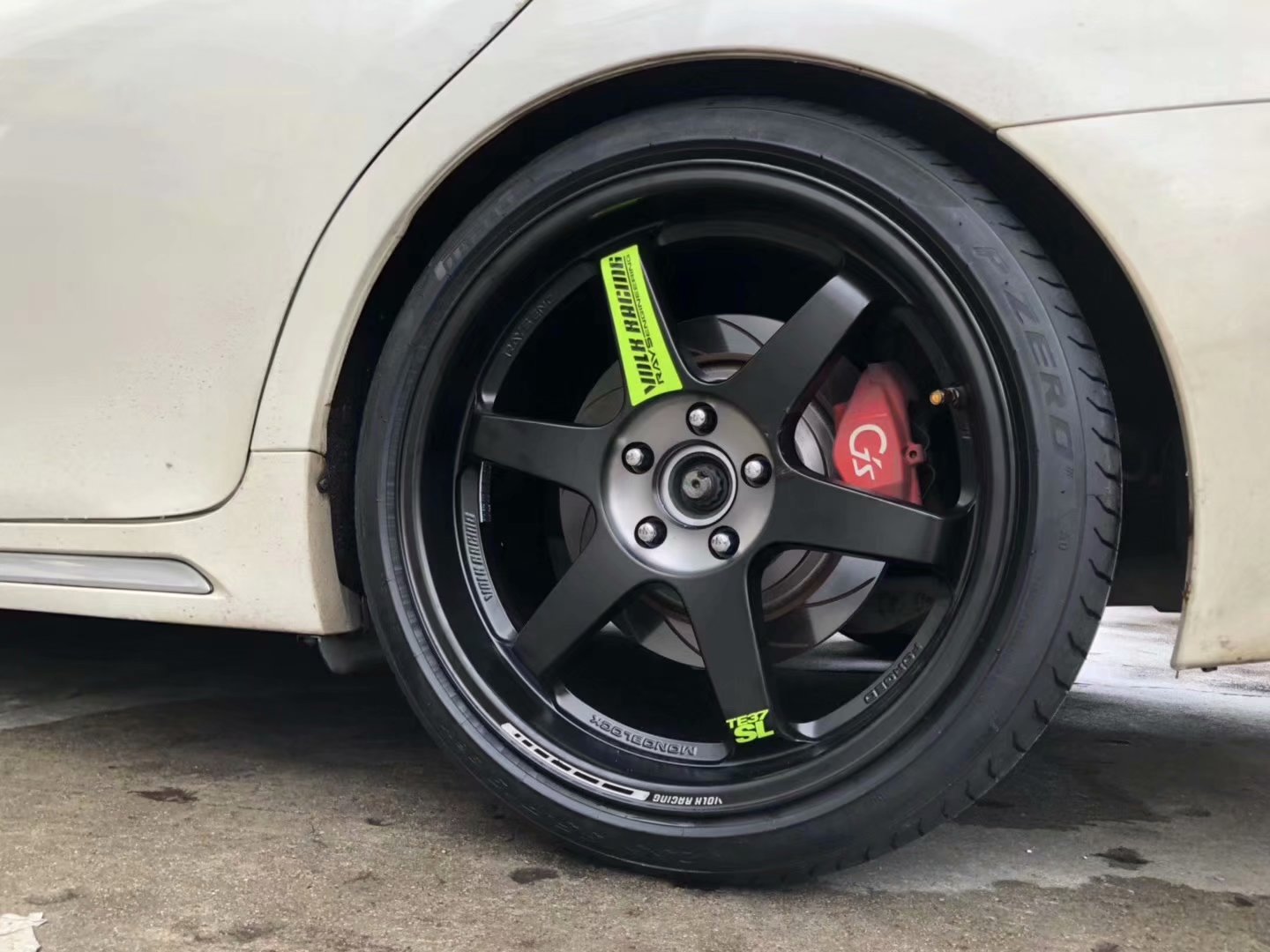 銳志，換 全新 日本 TE37 SL